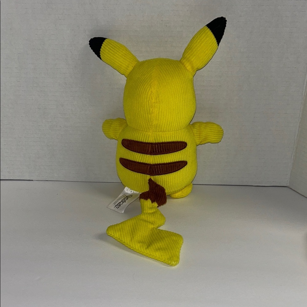 Pokemon Pikachu Plush Toy in Yellow and Black - Picture 2 of 5